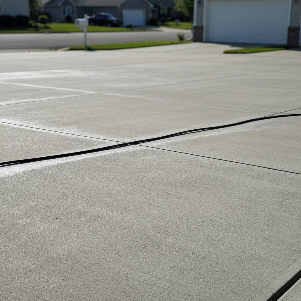 After - Concrete Driveway