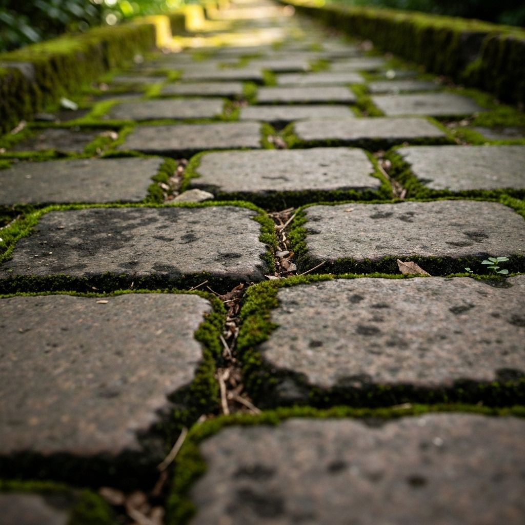 Before - Stone Walkway